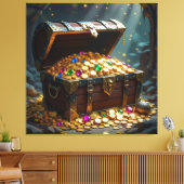 Geisterschiff der Piraten   Leinwanddruck (Insitu (Wohnzimmer))