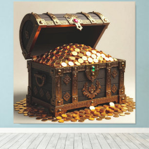 Geisterschiff der Piraten   Leinwanddruck