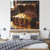 Geisterschiff der Piraten Leinwanddruck (Insitu (Schlafzimmer))