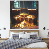 Geisterschiff der Piraten   Leinwanddruck (Insitu (Schlafzimmer))