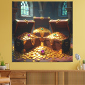 Geisterschiff der Piraten   Leinwanddruck (Insitu (Wohnzimmer))