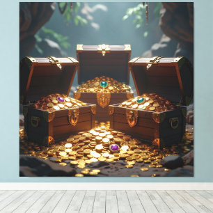 Geisterschiff der Piraten   Leinwanddruck