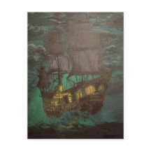 Geisterschiff, fliegender Holländer, Schoner