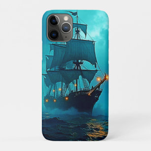 Geisterschiff im Sturmgewässer-Design Case-Mate iPhone Hülle