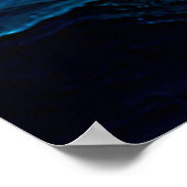 Geisterschiff im Sturmgewässer-Design Poster (Ecke)