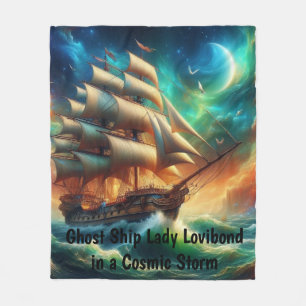 Geisterschiff Lady Lovibond in a Cosmic Storm Fleecedecke