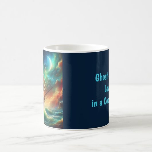 Geisterschiff Lady Lovibond in a Cosmic Storm Kaffeetasse (Mittel)