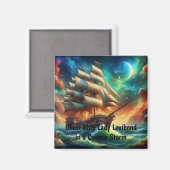 Geisterschiff Lady Lovibond in a Cosmic Storm Magnet (Vorderseite/Rückseite)