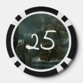 Geisterschiff Pokerchips (Rückseite)
