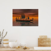 Geisterschiff Poster (Küche)