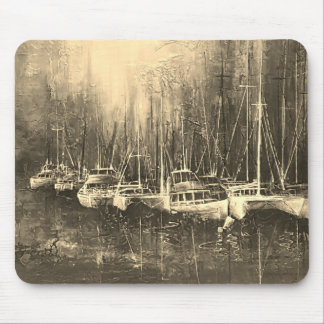 "Geisterschiffe in der Bucht" Mousepad