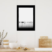 Geisterschiffe Nr. 1 mit Grenzen Poster (Küche)