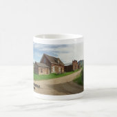 Geisterstadt: Nevada-Stadt, Montana Kaffeetasse (Mittel)