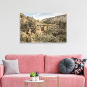 Geisterstädte; Gebäude; Peerless; Utah Leinwanddruck (Insitu (Wohnzimmer))
