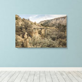 Geisterstädte; Gebäude; Peerless; Utah Leinwanddruck (Insitu (Holzboden))
