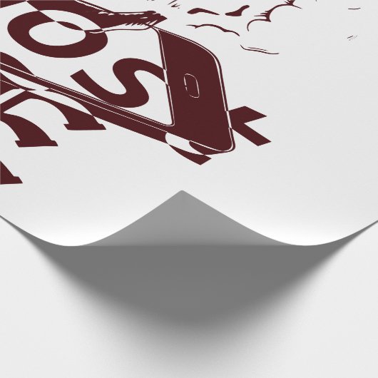 Geistertasche Geschenkpapier (Ecke)