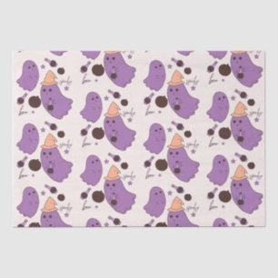 Geistertrank Spooky Halloween-Muster Seidenpapier