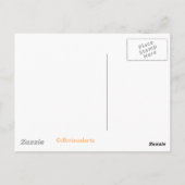 Geistertrick oder -behandlung postkarte (Rückseite)