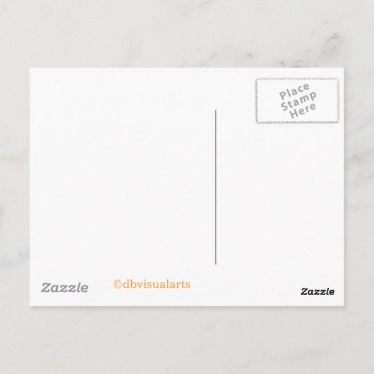 Geistertrick oder -behandlung postkarte (Rückseite)