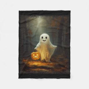 Geisterwanderung im Wald Halloween Kostüme Männer Fleecedecke