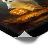 Geisterwanderung im Wald Halloween Kostüme Männer Poster (Ecke)