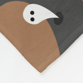 Geisterzweige Fleecedecke (Ecke)