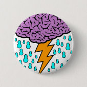 Geistesblitz Button (Vorderseite)