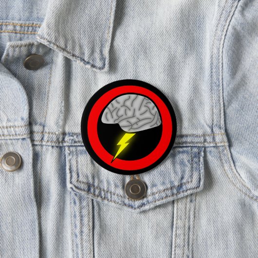 Geistesblitz-Knopf Button (Beispiel)