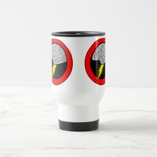 Geistesblitz-Reise-Tasse Reisebecher (Mittel)