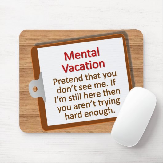 Geistesferien Mousepad (Mit Mouse)