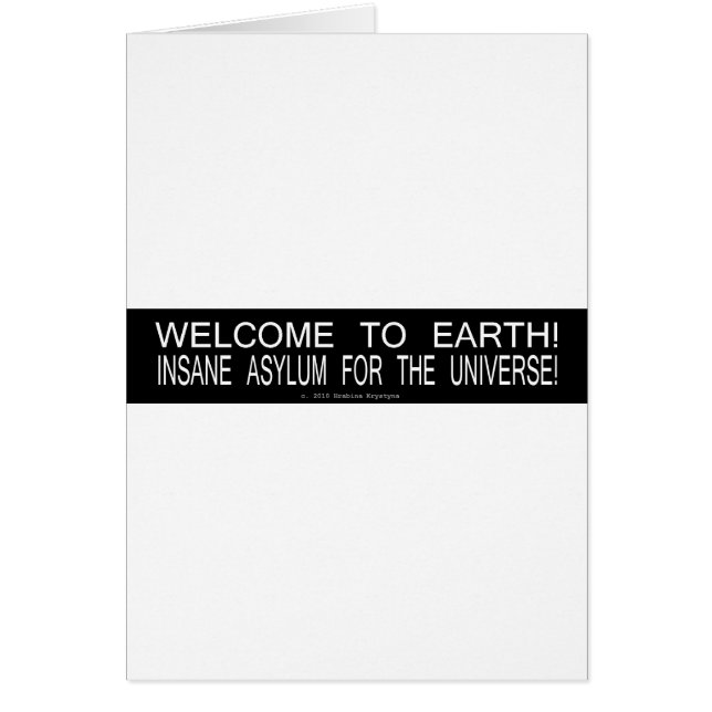 GEISTESKRANKE ERDE (Vorne)