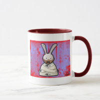 geisteskranke Häschenwecker-Tasse