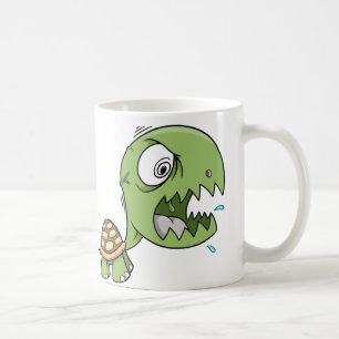 Geisteskranke verrückte starke kaffeetasse
