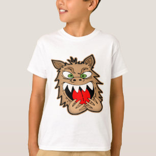 Geisteskranker Werewolf T-Shirt