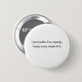 Geisteskrankheit Button (Vorne & Hinten)
