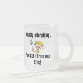 Geisteskrankheit ist erbliche T - Shirts und Mattglastasse