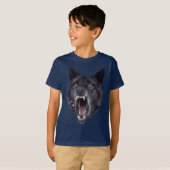 Geisteskrankheitswolf T-Shirt (Vorne ganz)