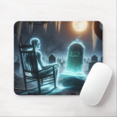 Geistesmann im Friedhof Mousepad (Mit Mouse)