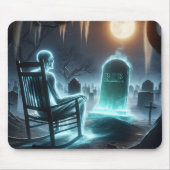 Geistesmann im Friedhof Mousepad (Vorne)