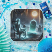 Geistesmann im Friedhof Pappteller (Party)