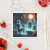 Geistesmann im Friedhof Serviette (Beispiel)