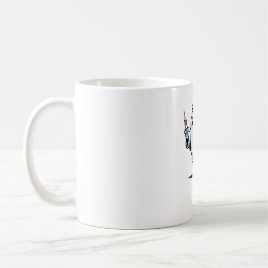 Geistesschwester Klassischer T - Shirt_2 Kaffeetasse (Links)