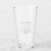 Geistesurlaub Glas (Vorderseite)