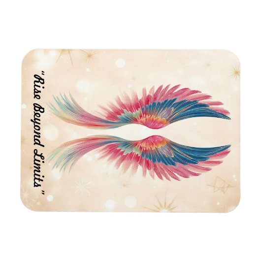"Geistgeleiteter Flug" Magnet (Horizontal)