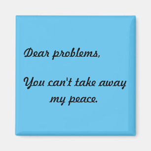 Geistig fantastischer Zitat-Magnet Magnet