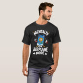 Geistig im Flugmodus T-Shirt (Vorne ganz)