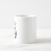 Geistig im Wochenend-Relax-Modus Lebensstil Kaffeetasse (Mittel)