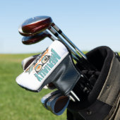 Geistig nicht im Büro Golf Headcover (In Situ)