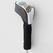 Geistig nicht im Büro Golf Headcover (angewinkelt)