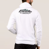 Geistig nicht im Büro Hoodie (Rückseite)